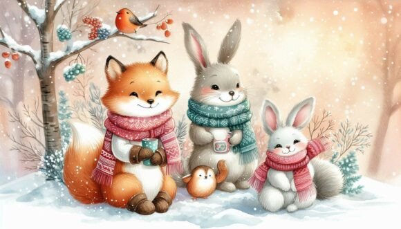 Download Cozy Winter Illustration - Illustration Collection