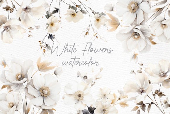 Download Wild Floral Clipart Watercolor Flowers - Watercolor flowers Collection