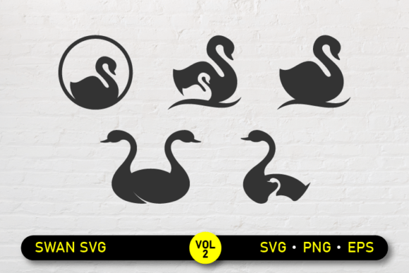 Download Swan Bird Bundle Silhouette Svg - Premium Resources