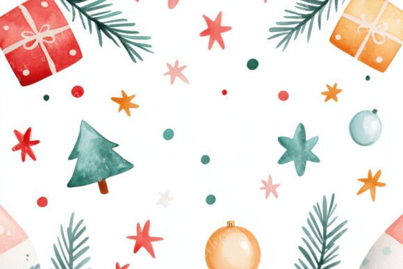 Download Festive Watercolor Illustration - Illustration Collection