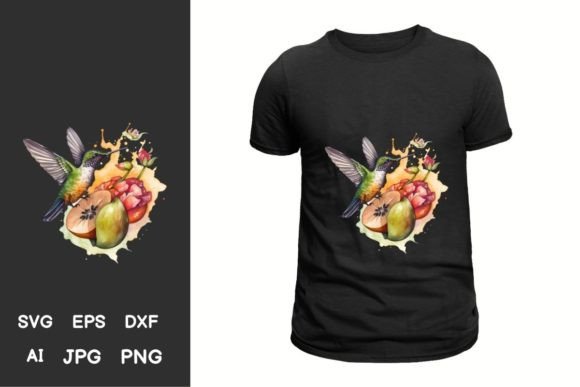 Download Majestic Hummingbird Illustration - Illustration Collection