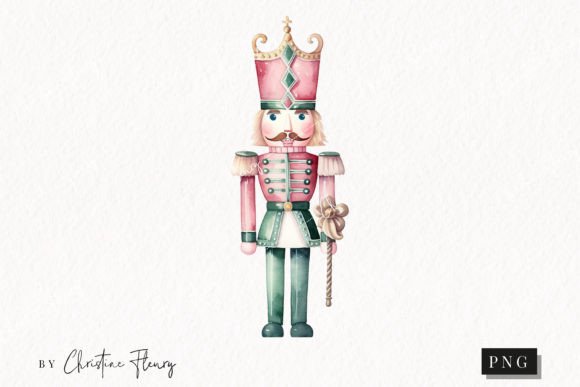 Download Pastel Watercolor Nutcracker Clipart - Premium Bundle