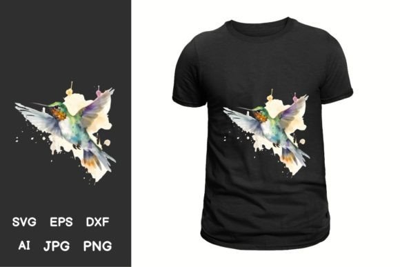 Download Elegant Hummingbird Illustration Set - Illustration Collection