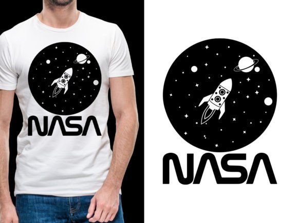 Download Nasa Illustration Tshirt Design - Illustration Collection