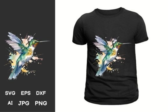 Download Elegant Hummingbird Illustration Set - Illustration Collection