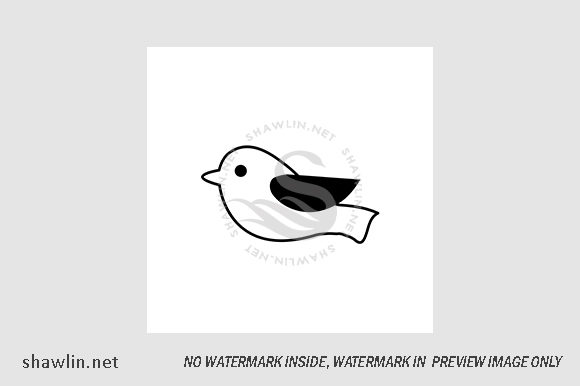 Download Isolated Black Bird Illustration - Illustration Collection